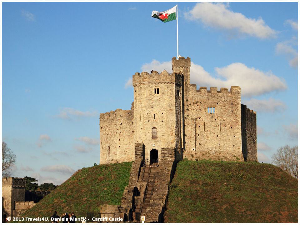 Travels4U zeigt Ihnen das beeindruckende Cardiff Castle.